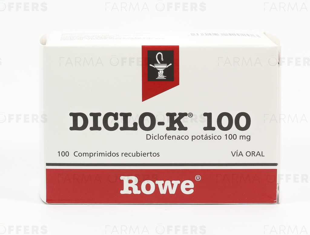DICLO-K TABL 100MG, 1 de 100