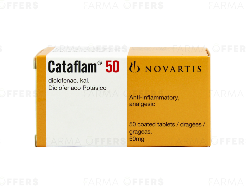 CATAFLAM GRAG. 50mg, 1 de 50