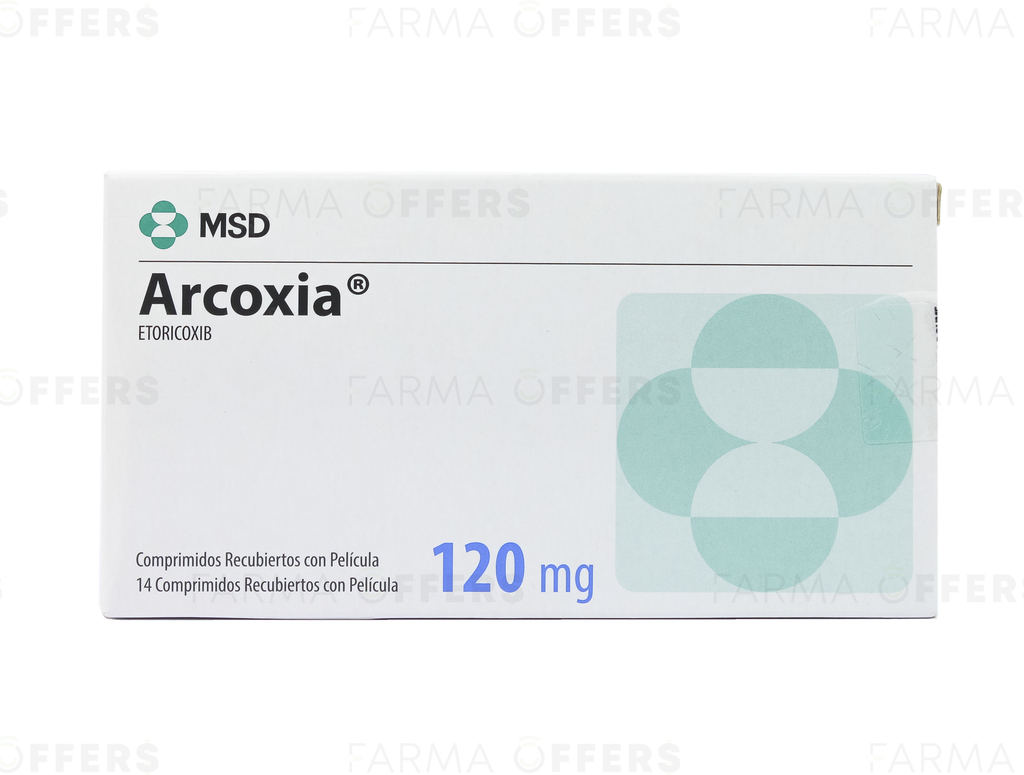 ARCOXIA TABL RECUBIE 120mg, 1 de 14