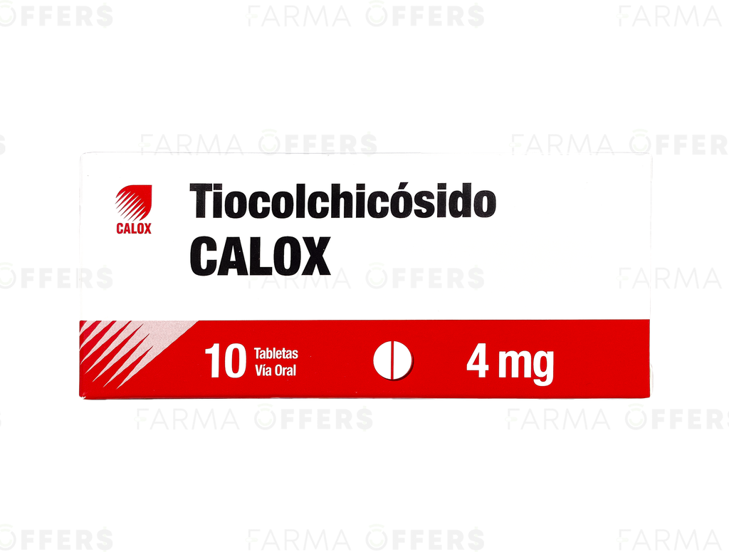 TIOCOLCHICOSID.CAL TABL 4.00MG, 1 de 10