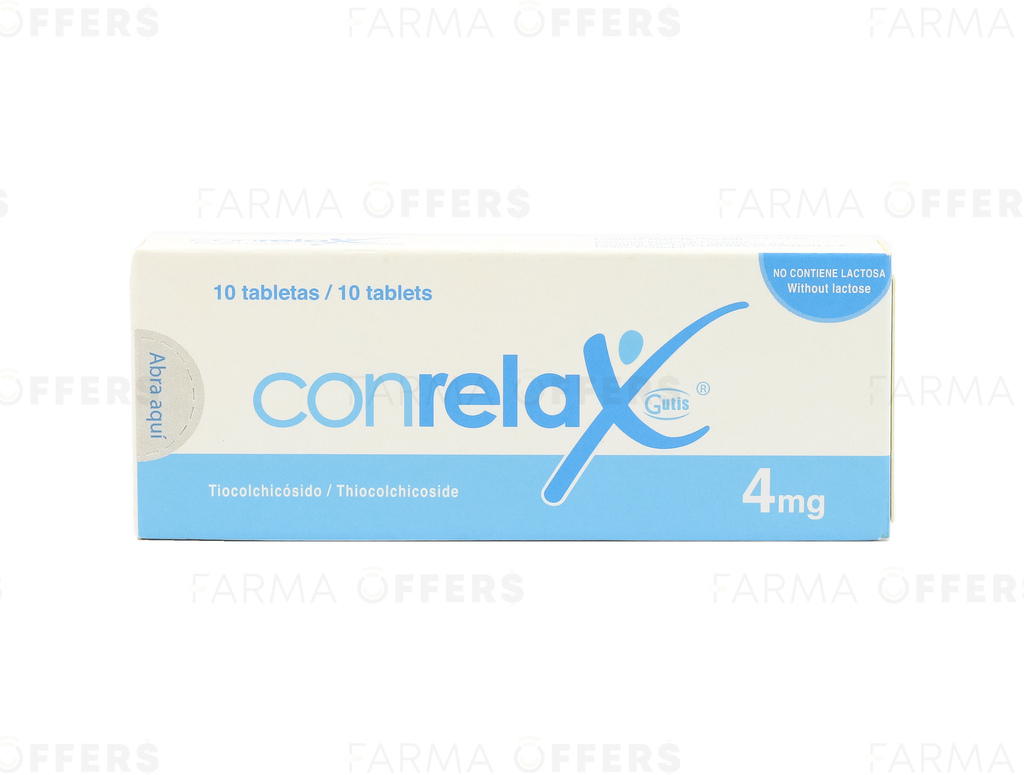 CONRELAX TABL 4.00MG, 1 de 10