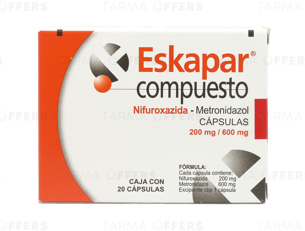ESKAPAR COMPUESTO CAPS, 1 de 20