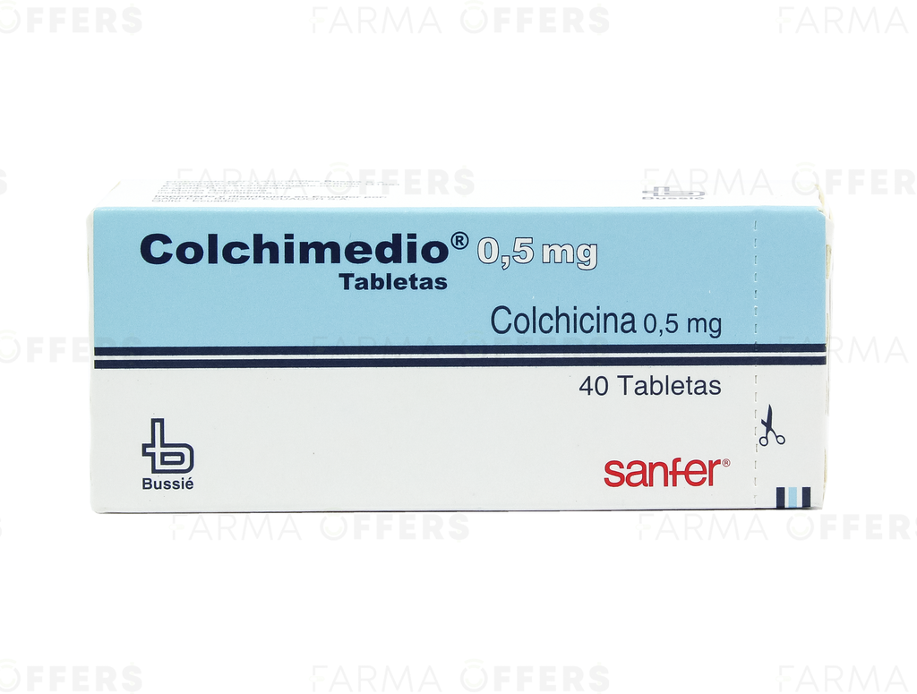COLCHIMEDIO TABL 0.50MG, 1 de 40