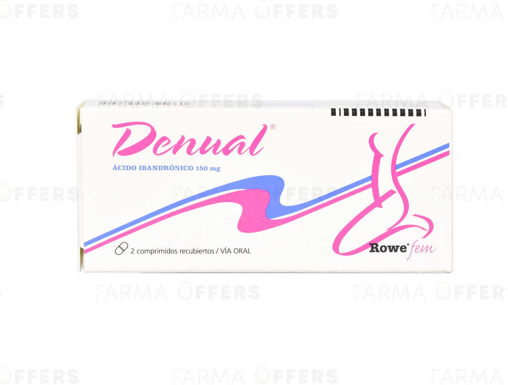 DENUAL TABL RECUBIE 150MG, 1 de 2