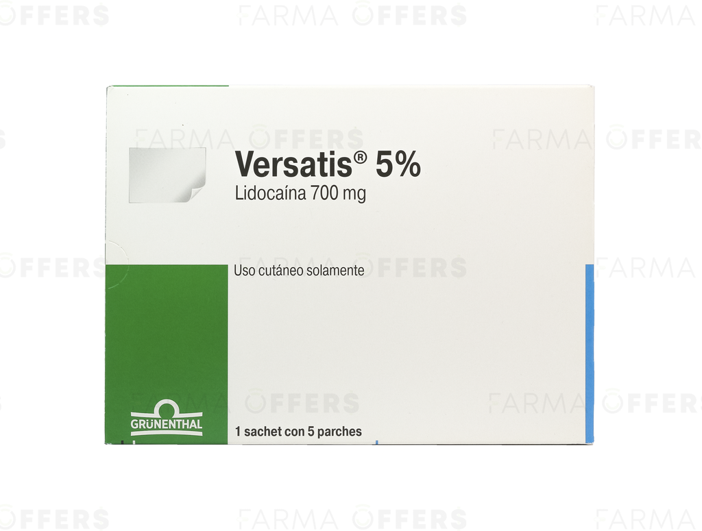 VERSATIS PARCHE 5% 1 DE 5