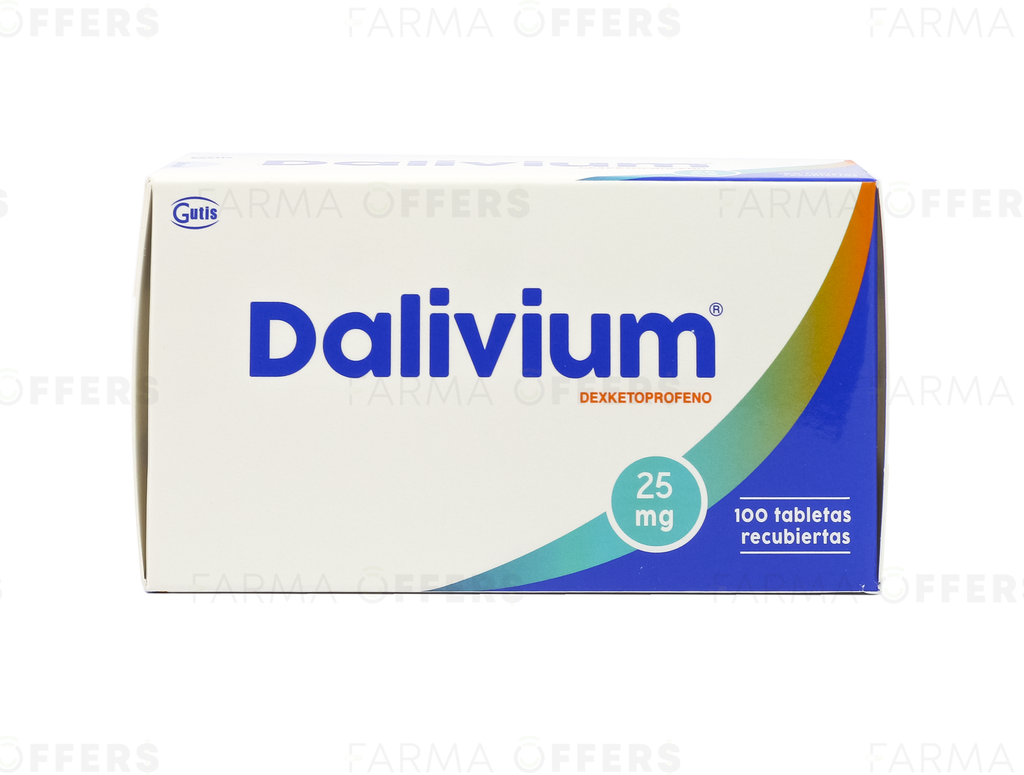 DALIVIUM TABL RECUBIE 25mg, 1 de 100