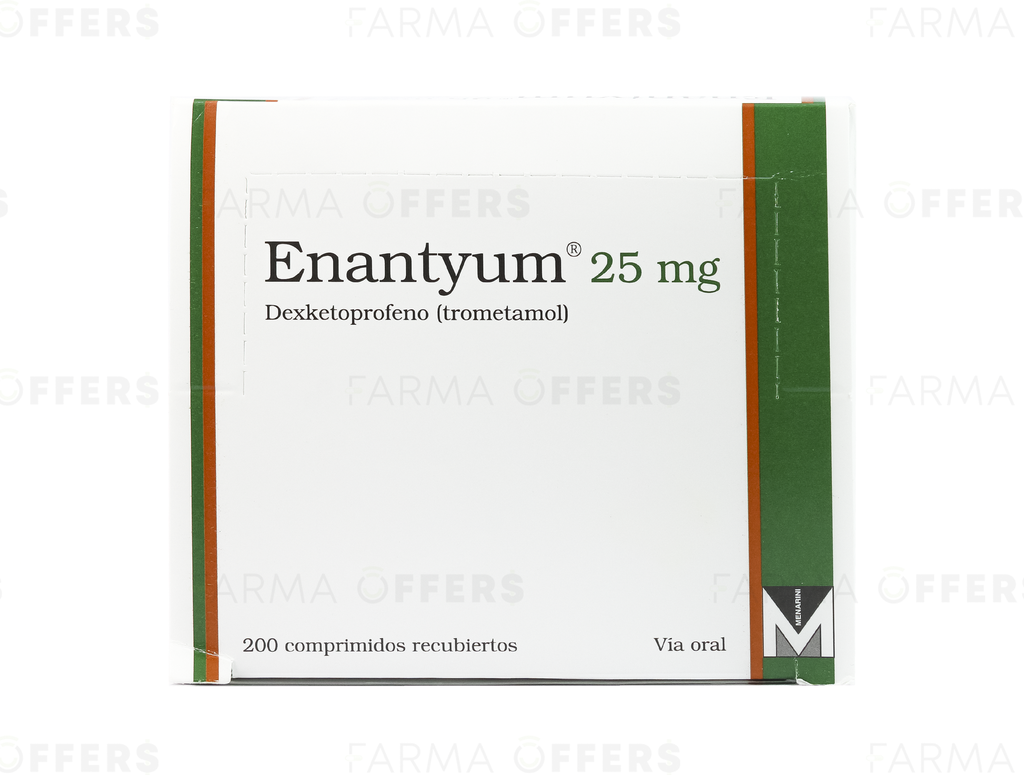 ENANTYUM CAPS 25mg, 1 de 200 | Farmaoffers