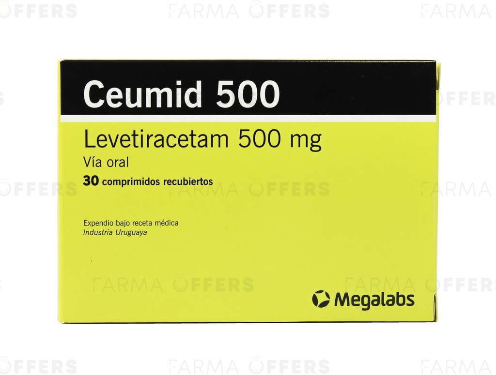 CEUMID TABL RECUBIE 500MG, 1 de 30