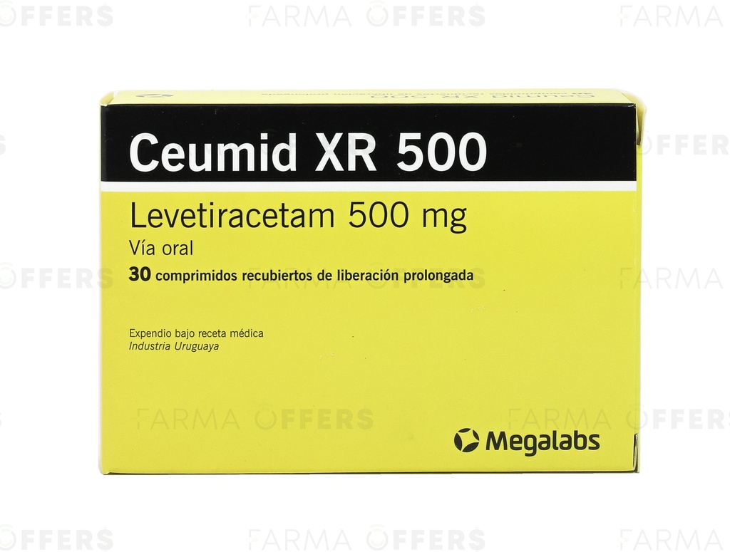 CEUMID XR TABL L.P. 500MG, 1 de 30