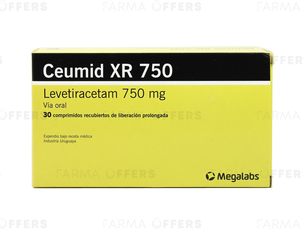 CEUMID XR TABL L.P. 750MG, 1 de 30