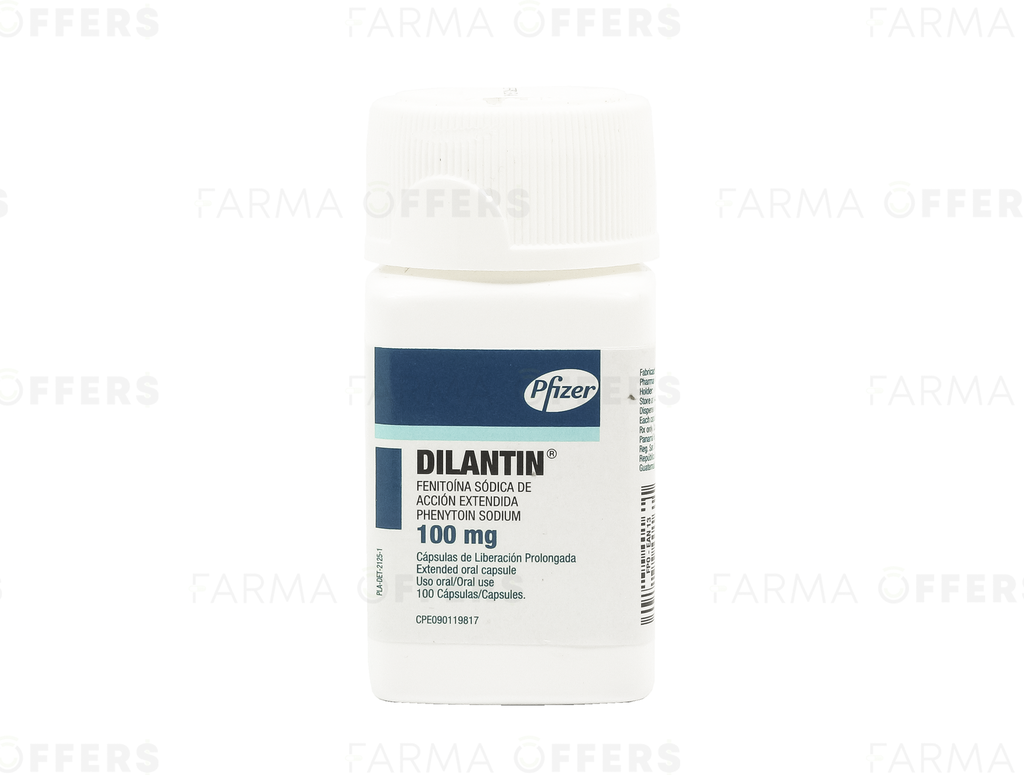 DILANTIN CAPS 100MG x 100