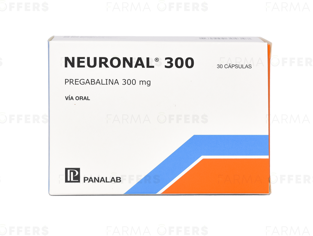 NEURONAL CAPS 300MG, 1 de 30