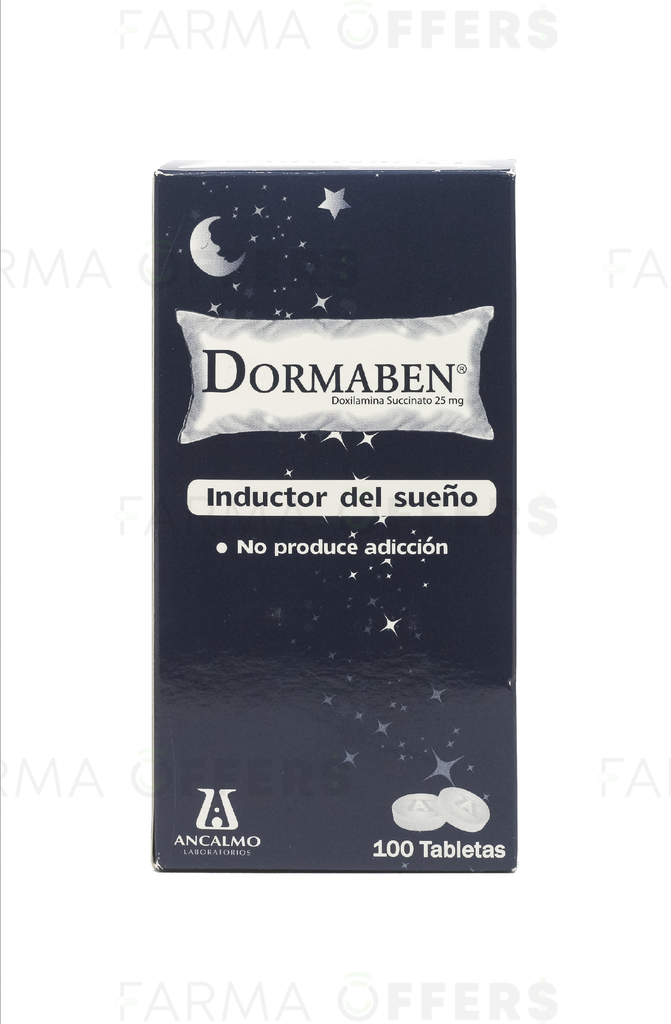 DORMABEN TABL 25mg, 1 de 30