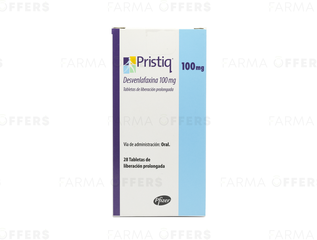PRISTIQ TABL L.P. 100MG, 1 de 28