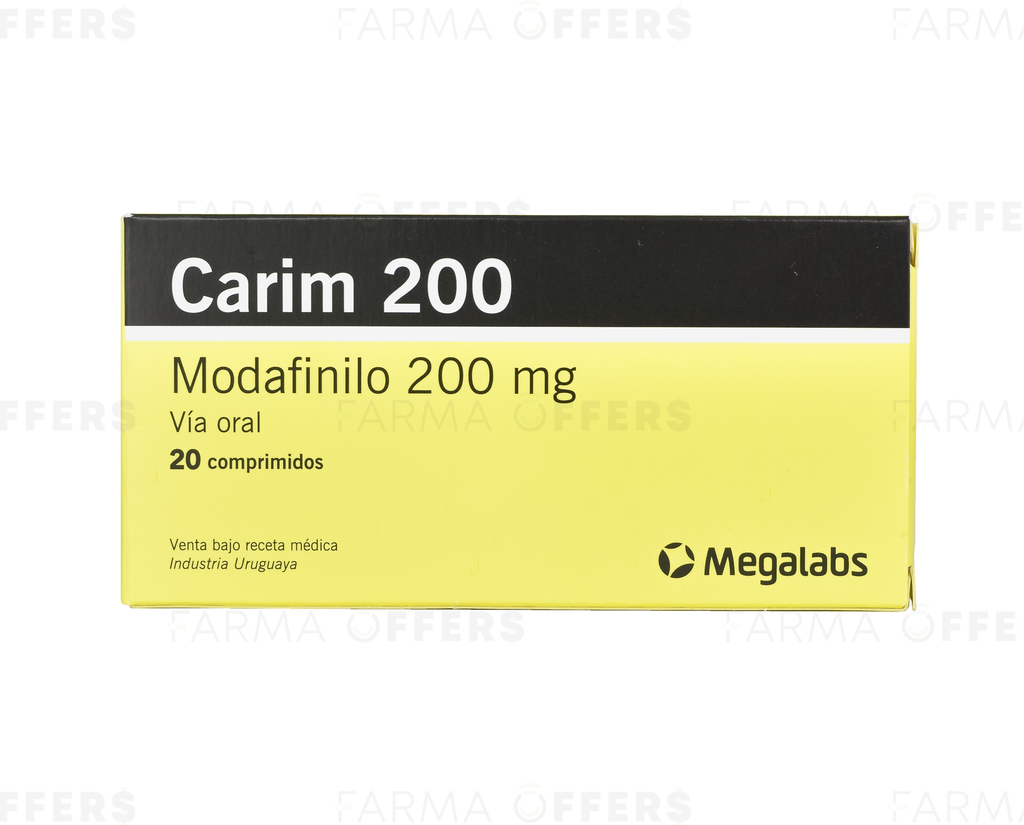 CARIM TABL 200MG, 1 de 20