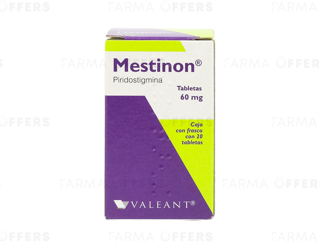 MESTINON TABL 60mg, 1 de 20