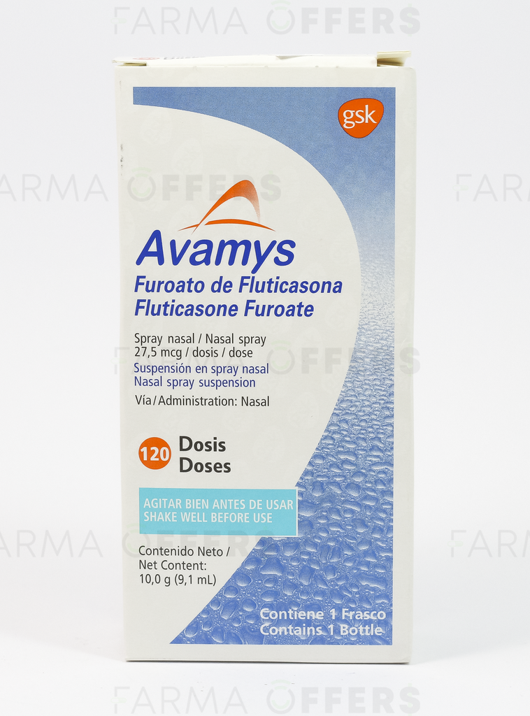 AVAMYS SPRAY NASAL 27.5Y x 120 /DOS