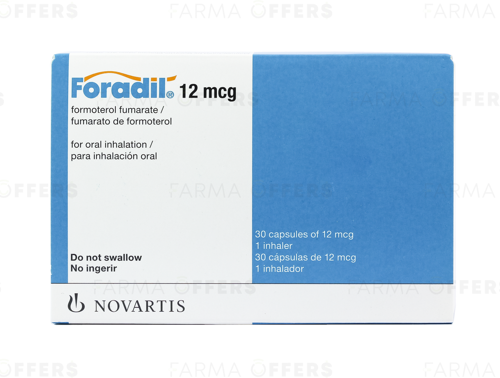 FORADIL CAPS P/INHAL 12.0Y, 1 de 30