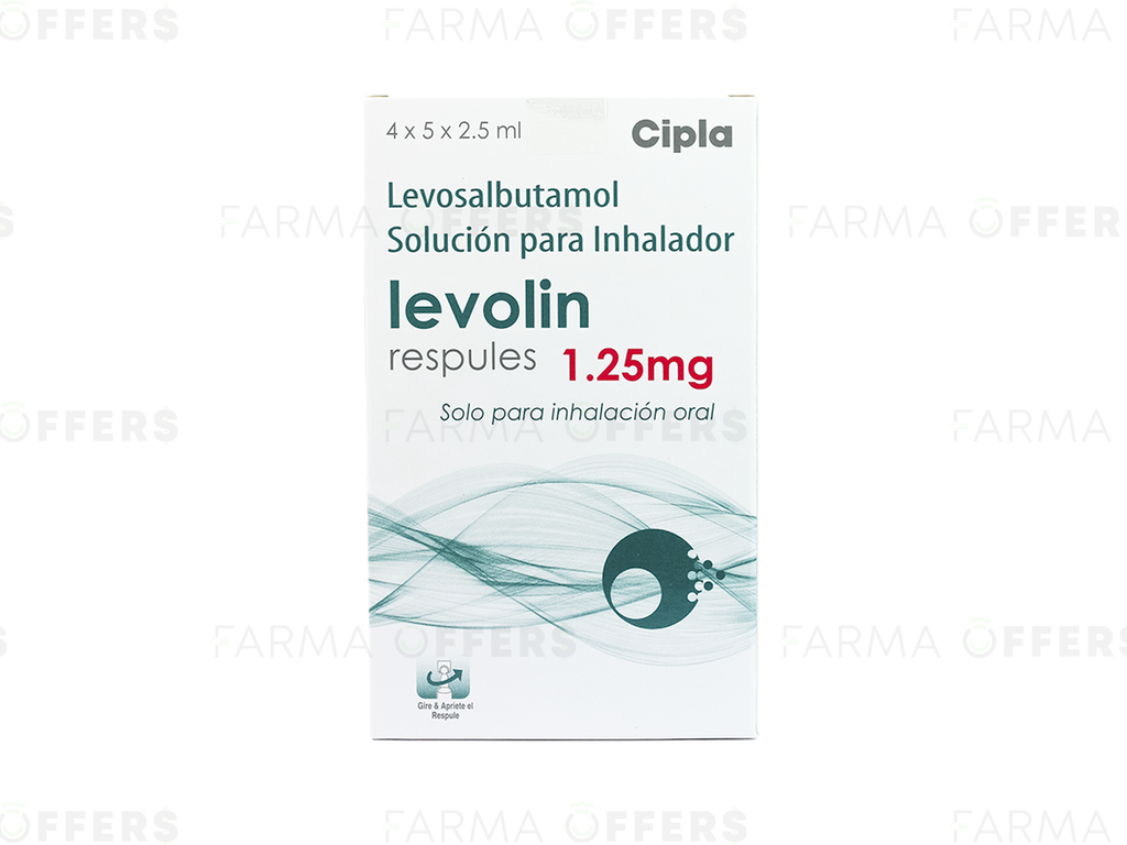 LEVOLIN SOLN P/NEBUL 1.25MG 2.5ML x 1