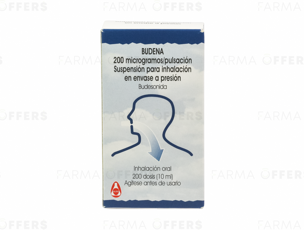 BUDENA AERO DOSIS 200Y 10ML x 200 /DOS