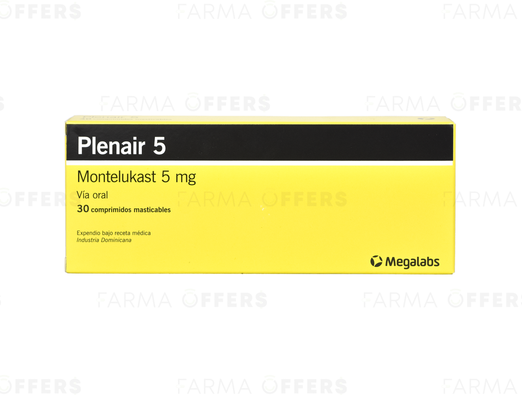 PLENAIR TABL MAST 5.00MG, 1 de 30