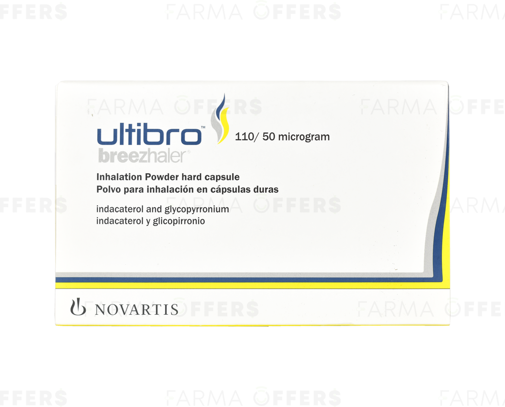 ULTIBRO BREEZHALER CAP/INH 50Y/ 100Y x 30