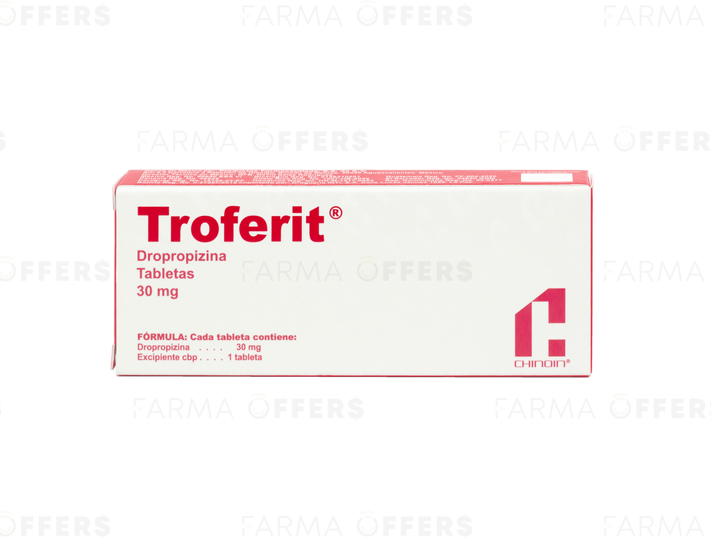 TROFERIT TABL 30mg, 1 de 15