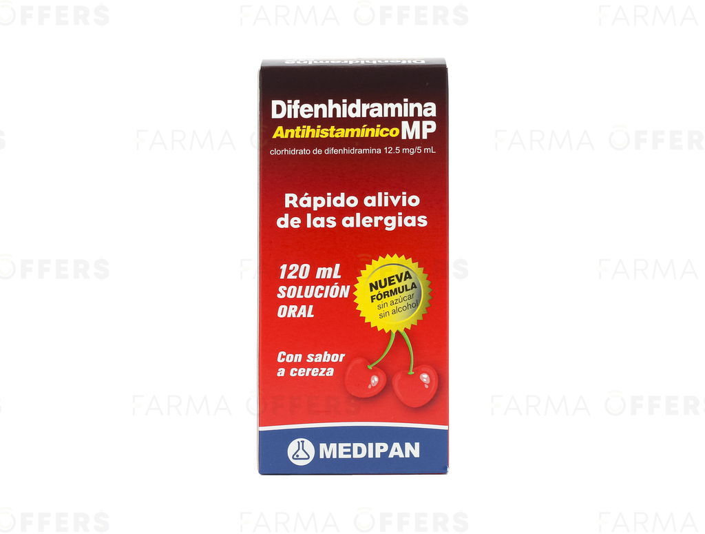 DIFENHIDRAMINA MPN JBE 125MG 120ML x 1 /5ML