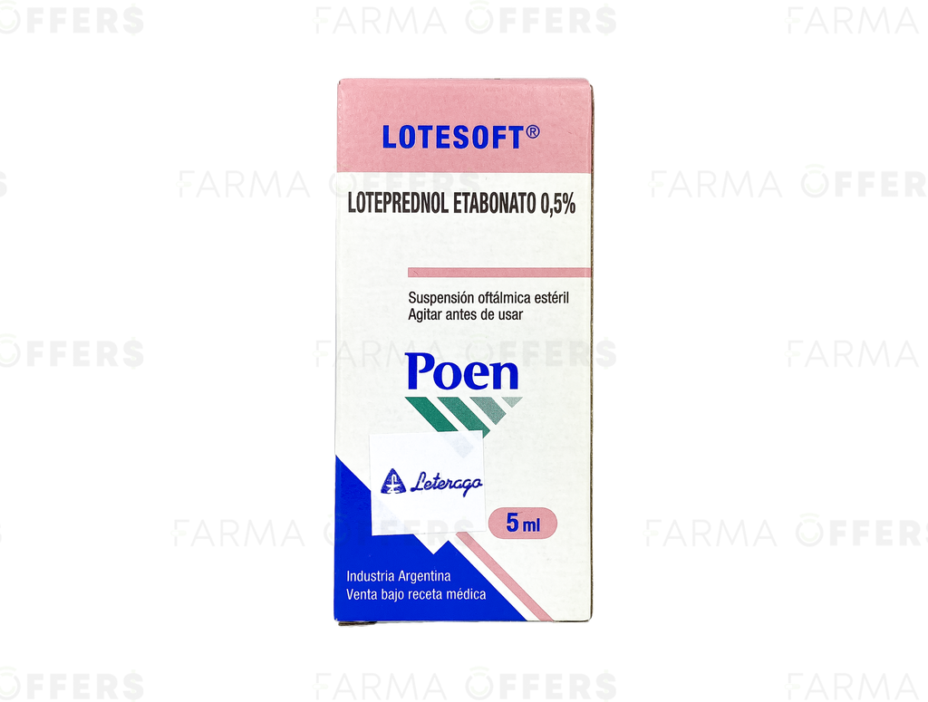 LOTESOFT SUSP OFTAL 0.50% 5ML x 1