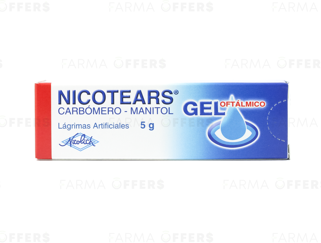 NICOTEARS GEL. OFTAL 5G x 1