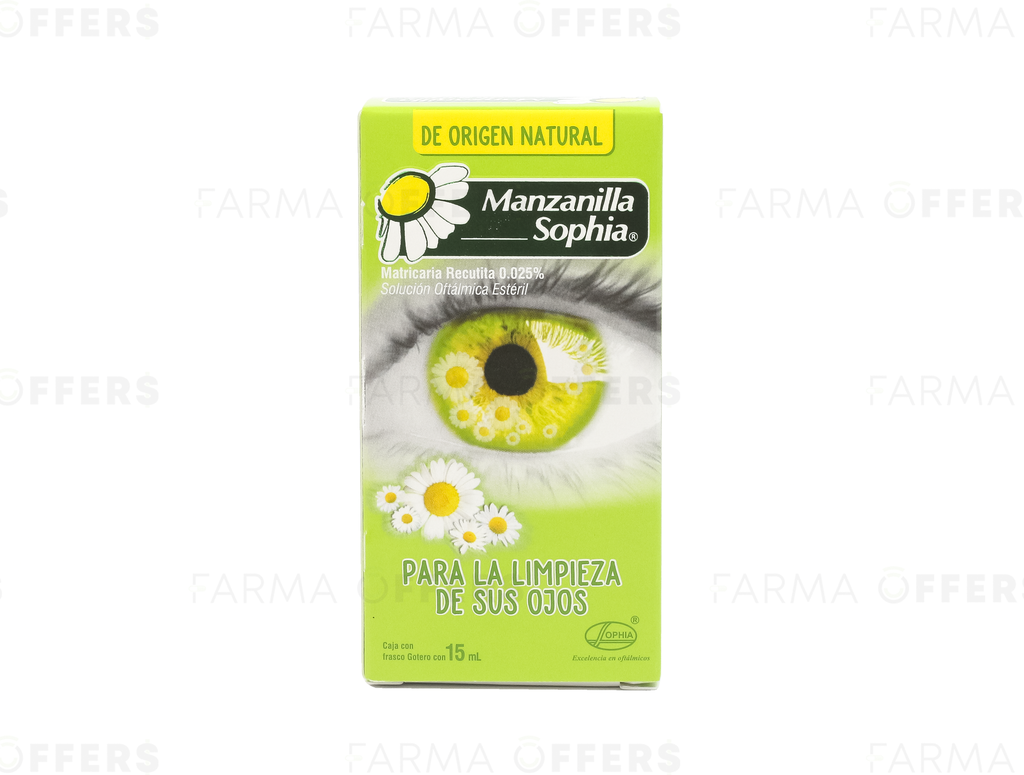 MANZANILLA-SOPHIA GOTAS OFTAL 2.50MG 15ML x 1 /ML