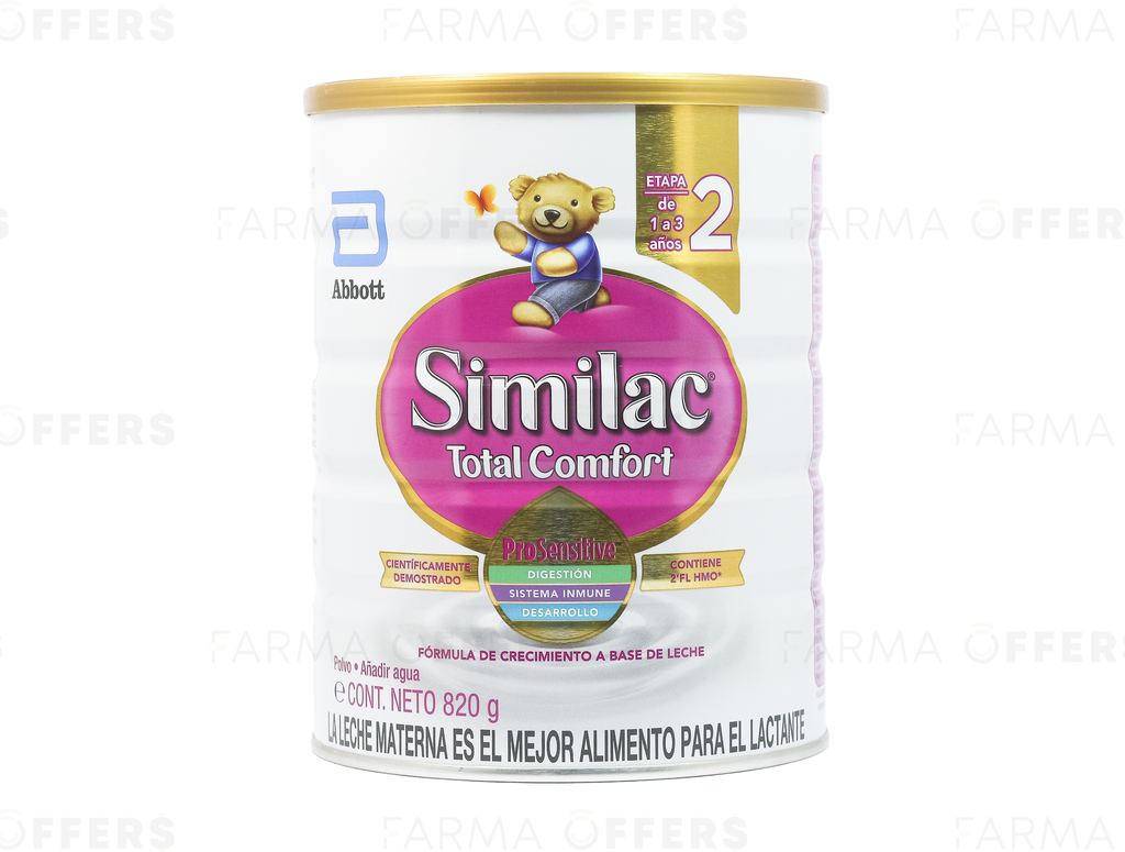 SIMILAC 2 TOT.COMF POLVO HMO 820G x 1