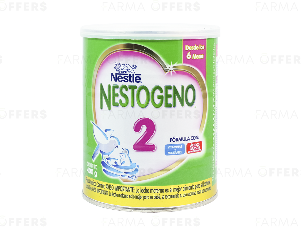 NESTOGENO POLVO 2 SEM. 400G x 1
