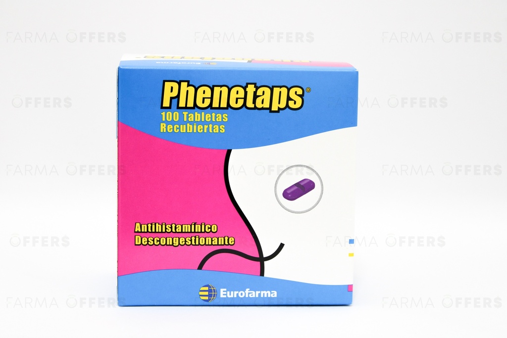 PHENETAPS TABS, 1 de 100
