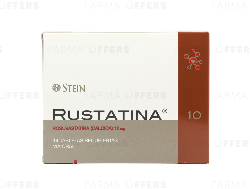 RUSTATINA TABL RECUBIE 10mg, 1 de 14