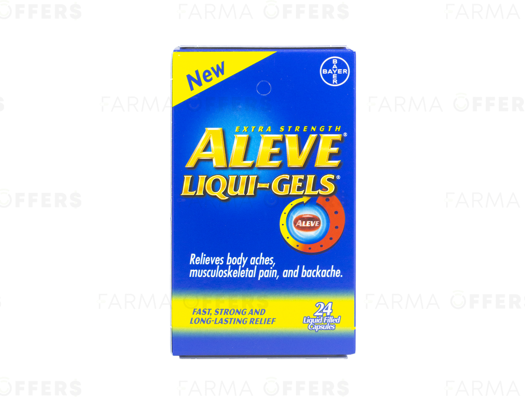 ALEVE LIQ-GEL 200MG, 1 de 24