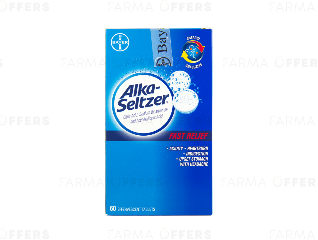 ALKA SELTZER, 1 de 60 TABS