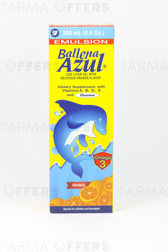 EMULSION BALLENA AZUL NARANJA 200ML