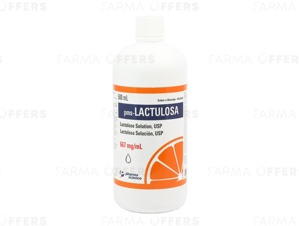PMS-LACTULOSA 667 MG/ML 500ML
