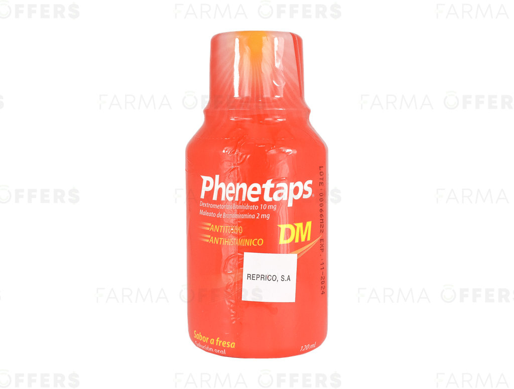 PHENETAPS DM SOL ORAL 120