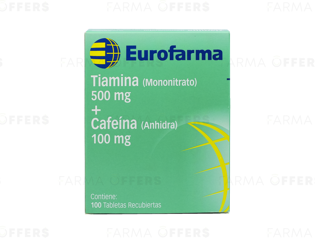 TIAMINA MONO 500/100, 1 de 100