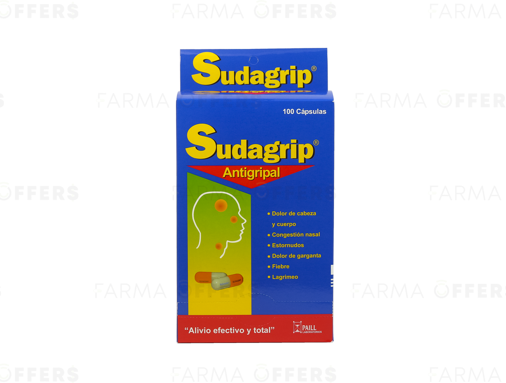 SUDAGRIP ANTIGRIPAL, 1 de 100 CAPS
