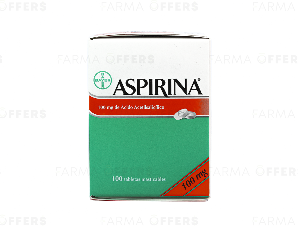 ASPIRINA INF. 0.1G, 1 de 100 CAPS
