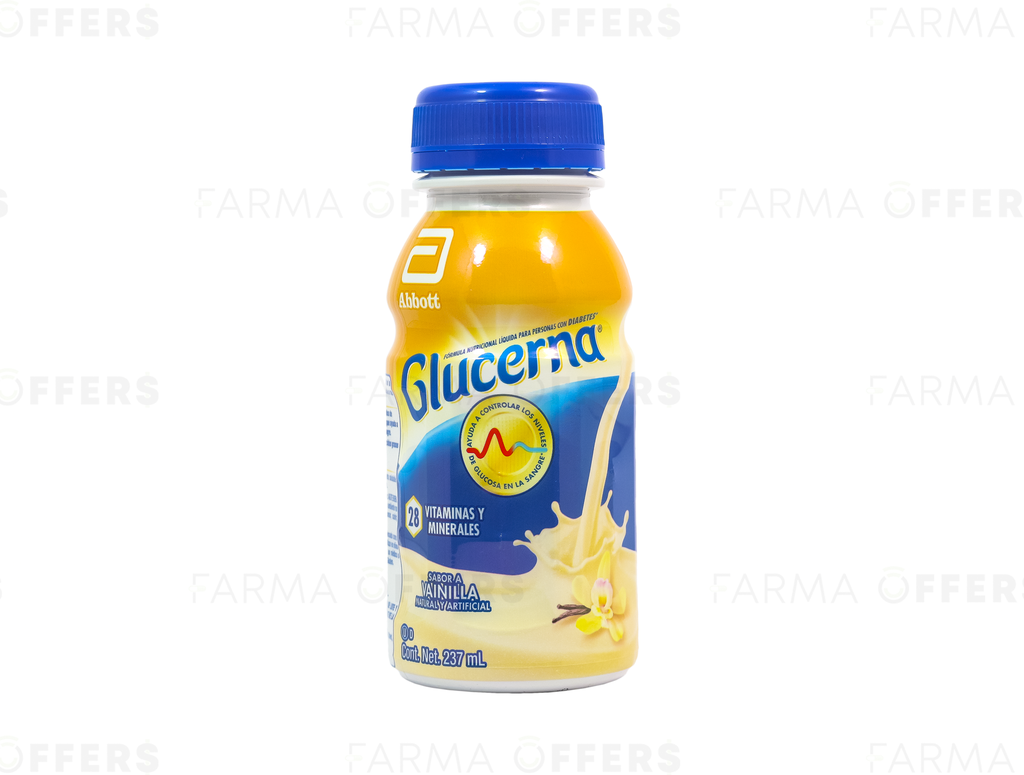 GLUCERNA BOT.PL.VAINILLA 237ML x 1
