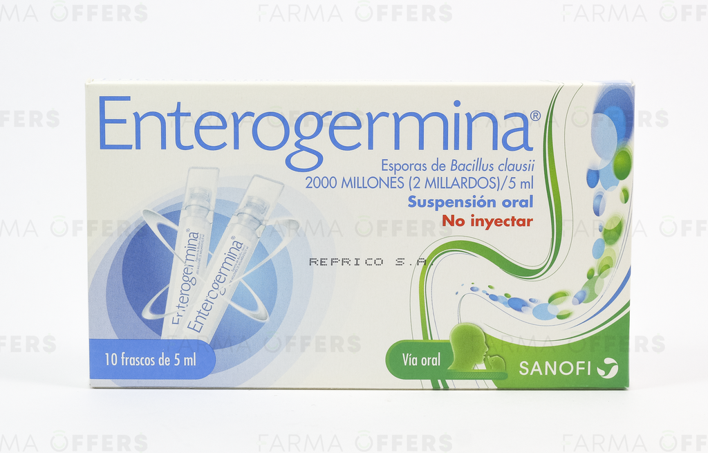 ENTEROGERMINA 10 AMP BEBIBLE, 1 de 10
