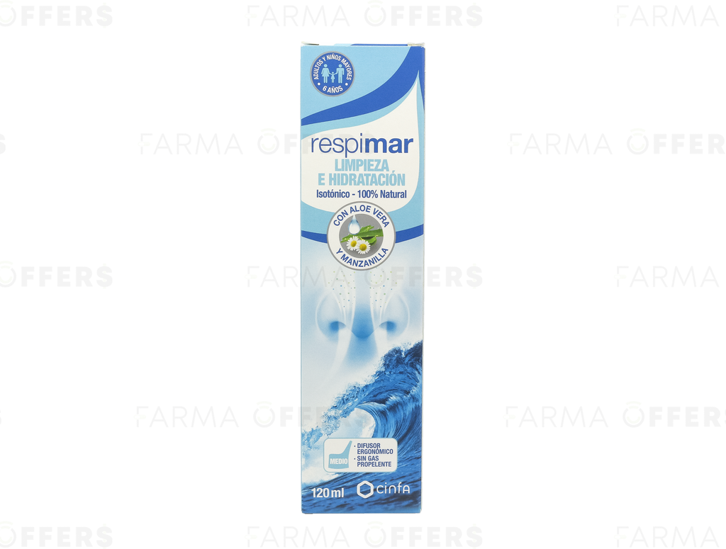RESPIMAR LIMP E HIDRA 120ML