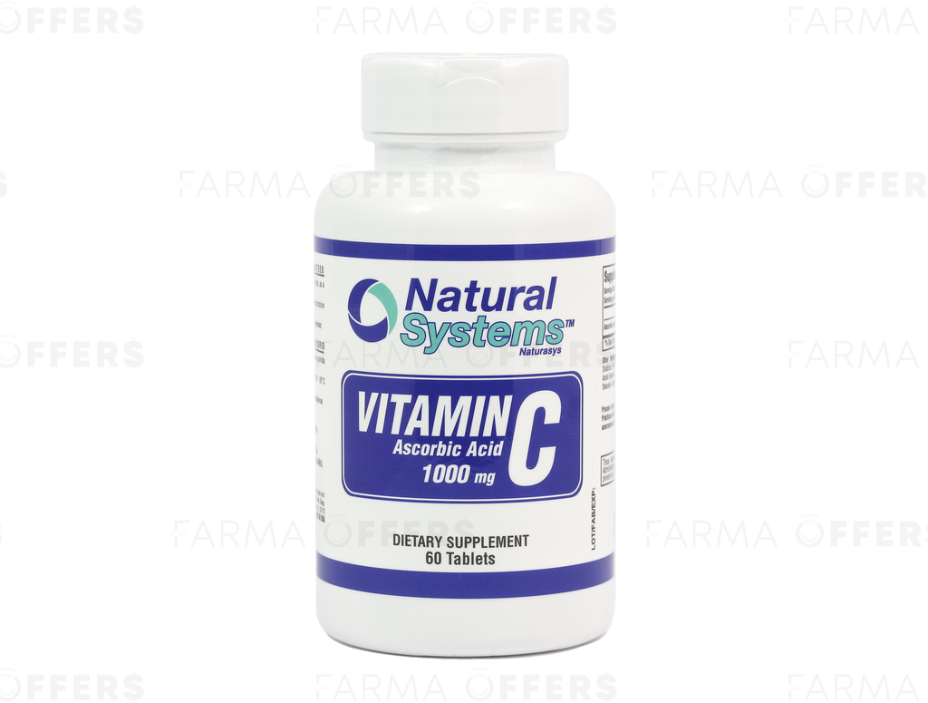 VITAMIN C 1000MG X 60 TABS