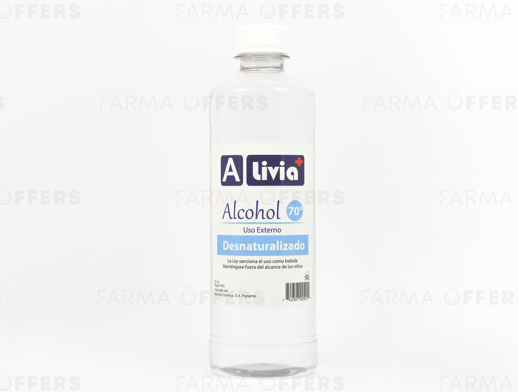 ALCOHOL ALIVIA 70 16OZ X1