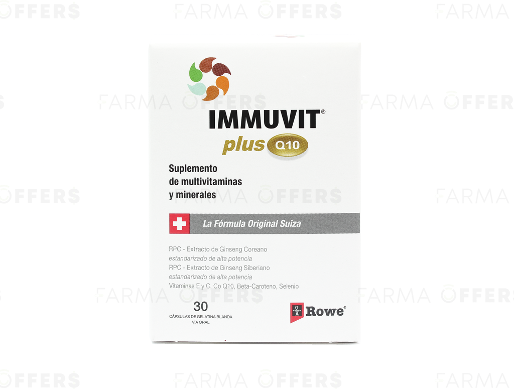 IMMUVIT PLUS Q10 CAPS, 1 de 30