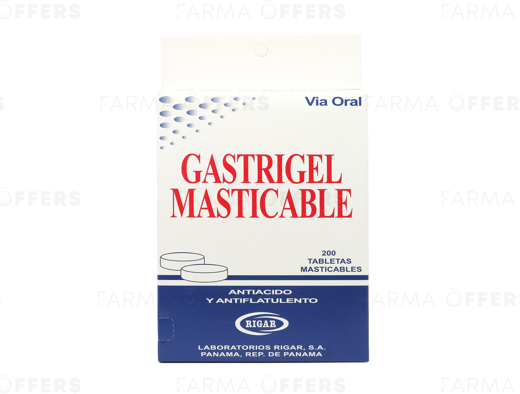 GASTRIGEL TABL MAST, 1 de 200 TAB